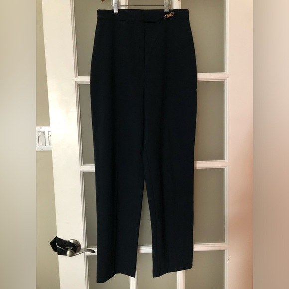 Conrad C collection deep navy tailored classic pant - Picture 1 of 3